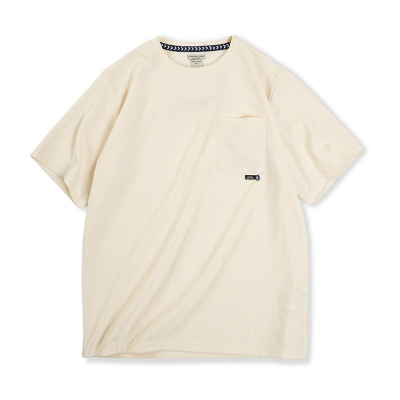 American Casual Waffle pocket short sleeve T-shirt  31