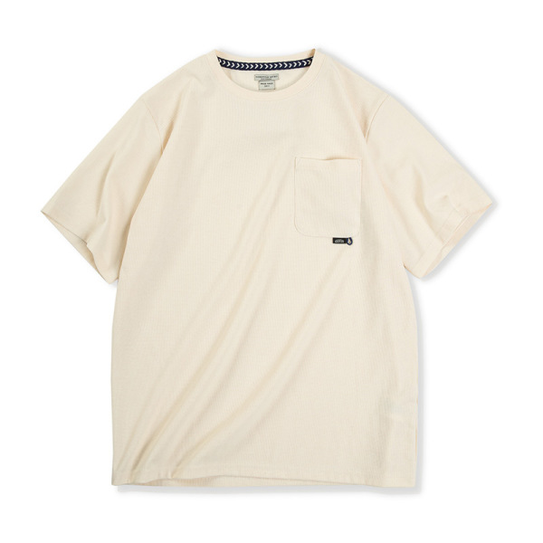 American Casual Waffle pocket short sleeve T-shirt  31