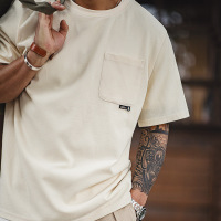 American Casual Waffle pocket short sleeve T-shirt  31