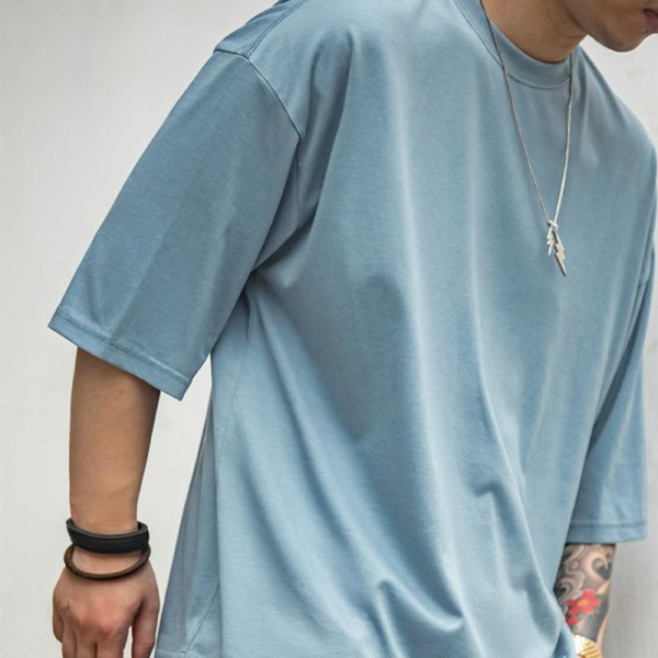 American Retro Ice Cool Fiber Ice Silk Feeling Thin T-Shirt 36