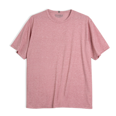Blend Traceless Thin Breathable Solid Color Crewneck Undershirt 37