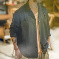 Long Sleeve Shirt Layered over Jacket 43