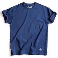 Plant Blue Dyed T-Shirt Solid Color Thin Section Short Sleeves 14