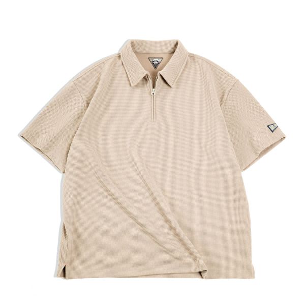 Spring Silhouette Solid Color Polo Collar Bottoming Shirt 12