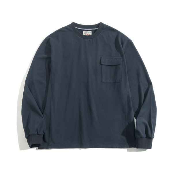 Vintage suede patchwork cotton long sleeves 30