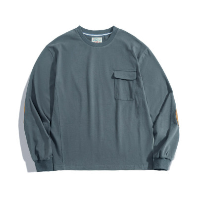 Vintage suede patchwork cotton long sleeves 30
