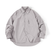 American Men's Spring and Summer Thin Light Functional Silhouette Shirt 58