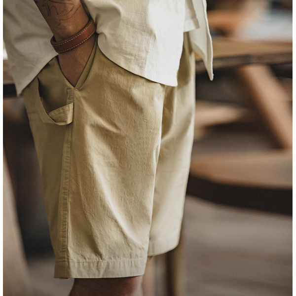 Beach Shorts Loose Breathable Cropped Carpenter Pants 72