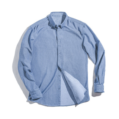 Brushed Oxford Shirt Business Casual Base Layer 50