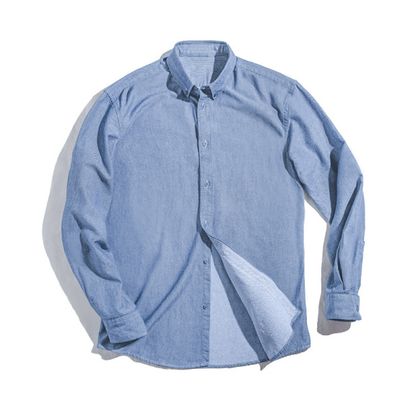 Brushed Oxford Shirt Business Casual Base Layer 50