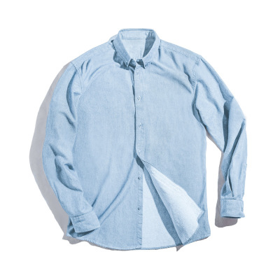 Brushed Oxford Shirt Business Casual Base Layer 50