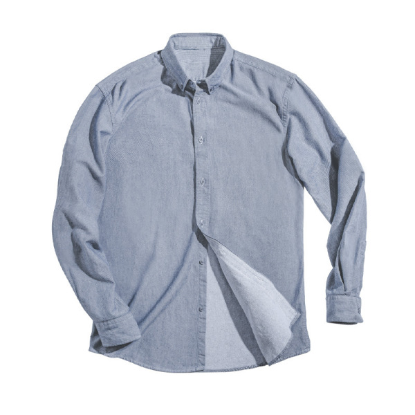 Brushed Oxford Shirt Business Casual Base Layer 50