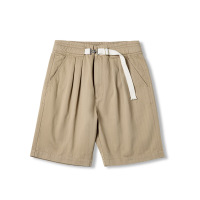 Men's Summer Buckle Belt Straight Shorts 69