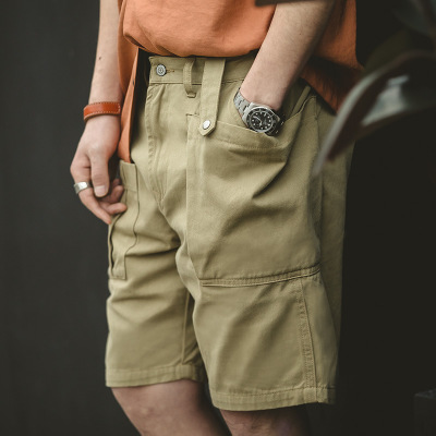 Men's Fashion Cropped Overalls 61