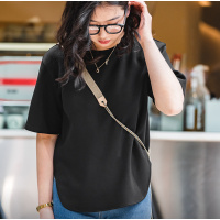 Air Cotton Irregular Breathable Short Sleeves 120