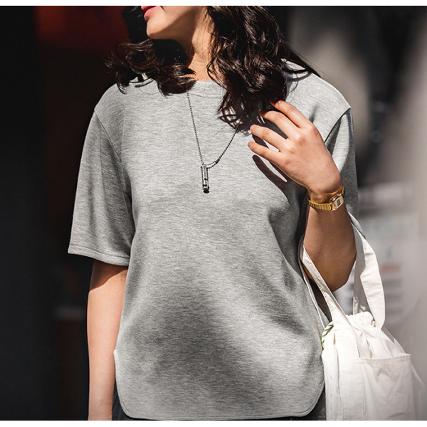 Air Cotton Irregular Breathable Short Sleeves 120