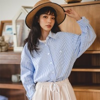French Classic Pattern Shirt Loose Casual Shirt Cardigan 125