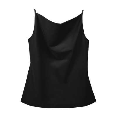 Solid Color V-Neck Loose Sleeveless Vest 124