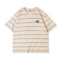 Half-Sleeved Sea Soul Shirt Round Neck Pullover T-Shirt Summer 114