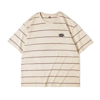 Half-Sleeved Sea Soul Shirt Round Neck Pullover T-Shirt Summer 114