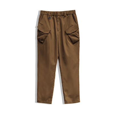 Retro Twill Three-Dimensional Multi-pocket Trousers 95