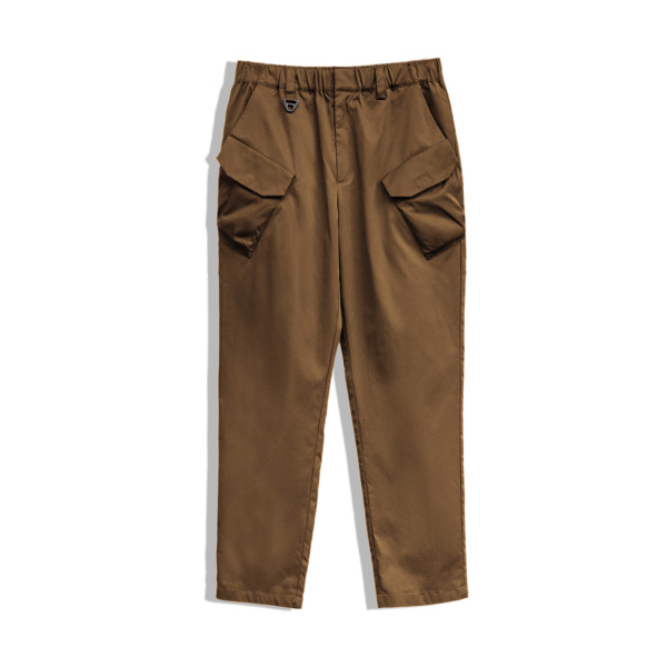 Retro Twill Three-Dimensional Multi-pocket Trousers 95