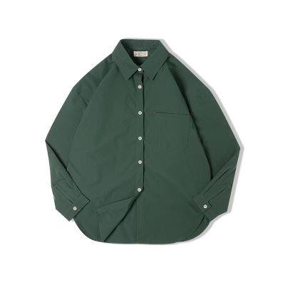 Loose Lazy Wind Sun Protection Long-Sleeved Shirt 127