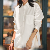 Loose Lazy Wind Sun Protection Long-Sleeved Shirt 127