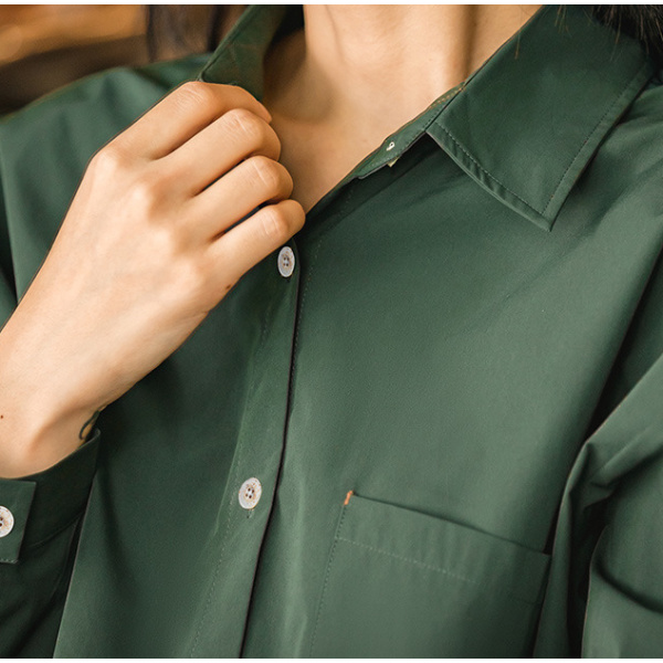 Loose Lazy Wind Sun Protection Long-Sleeved Shirt 127