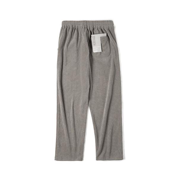 Men's Autumn Non-ironing Drape-Feeling Lazy Straight-Leg Casual Long Pants 89