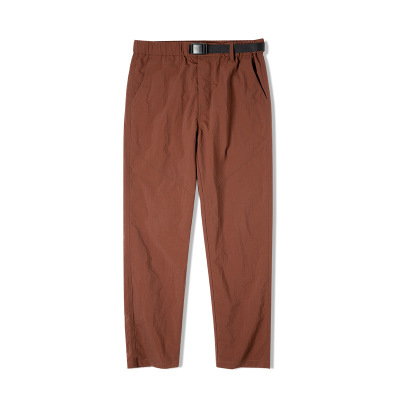 Quick Dry Casual Pants Quick Release Tactical Buckle Elastic Waist Straight 87