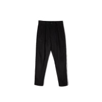 Retro Brushed Elastic Slim Casual Tapered Long Pants Men 97