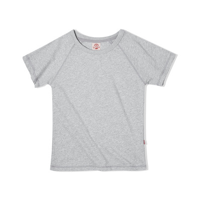 Simple Basic Cotton White Raglan T-Shirt 102