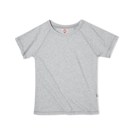 Simple Basic Cotton White Raglan T-Shirt 102