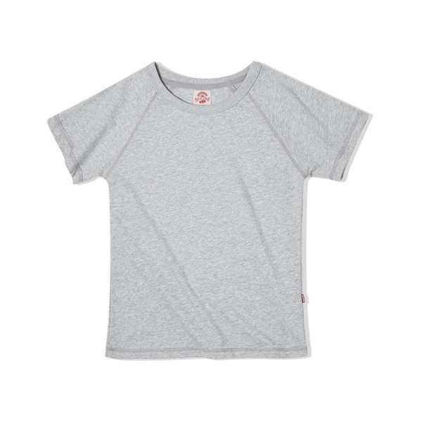 Simple Basic Cotton White Raglan T-Shirt 102