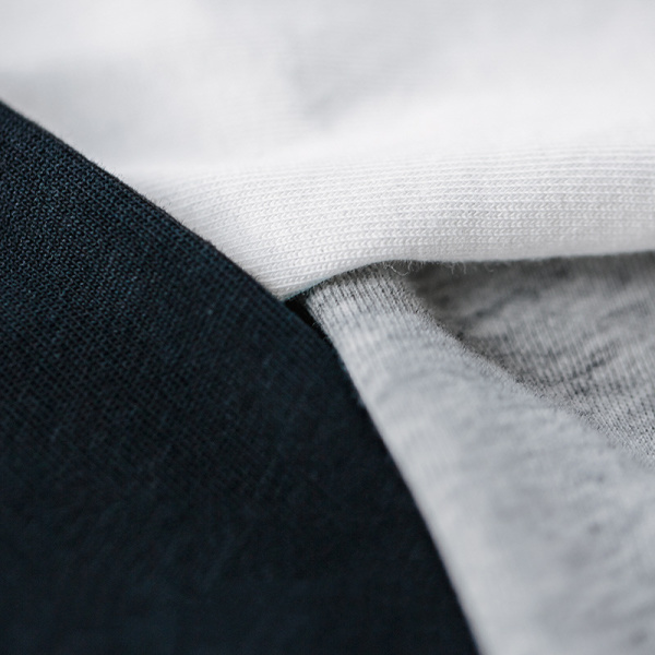 Simple Basic Cotton White Raglan T-Shirt 102