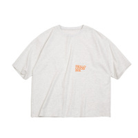 Solid Color Embroidered T-Shirt Loose Casual Short Sleeves 111