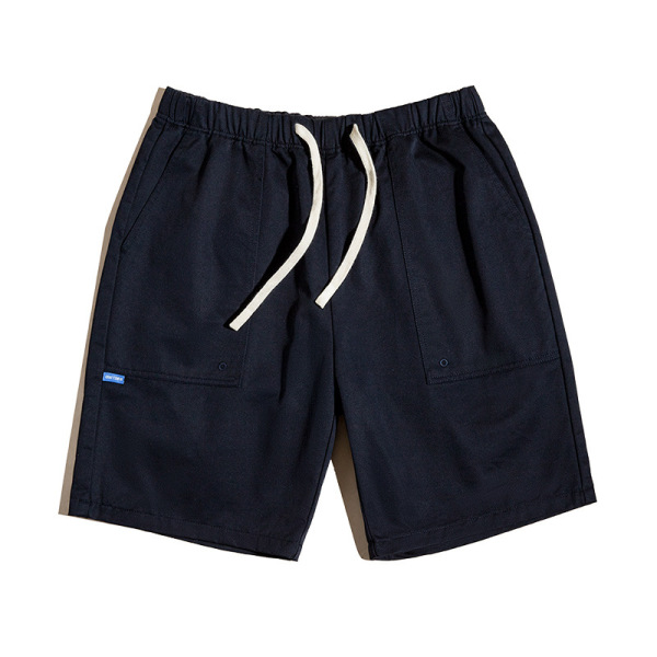 Summer Casual Drawstring Straight Large Pocket Cropped Pants 93