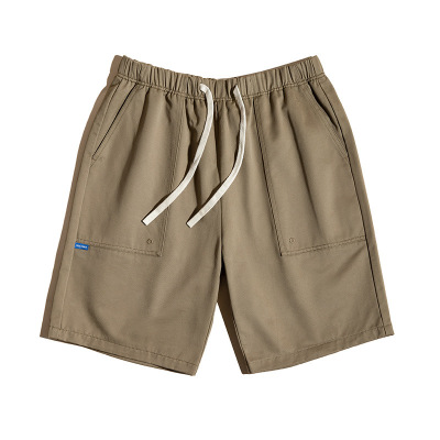 Summer Casual Drawstring Straight Large Pocket Cropped Pants 93