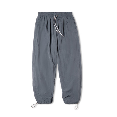 Tooling Retro Loose Leggings Functional Casual Pants 85