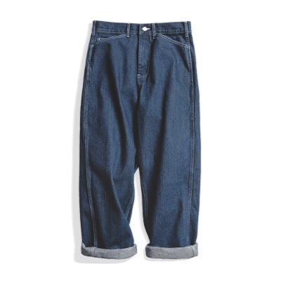 Boyfriend-Style Loose Wide-Leg Jeans 145