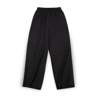 Dark Plaid Black Japanese Casual Wide-Leg Pants Commuting Thin 139