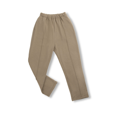 Relaxed Cotton Terry Track Pants 140