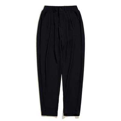 Sweatpants Draped Straight Trousers 138