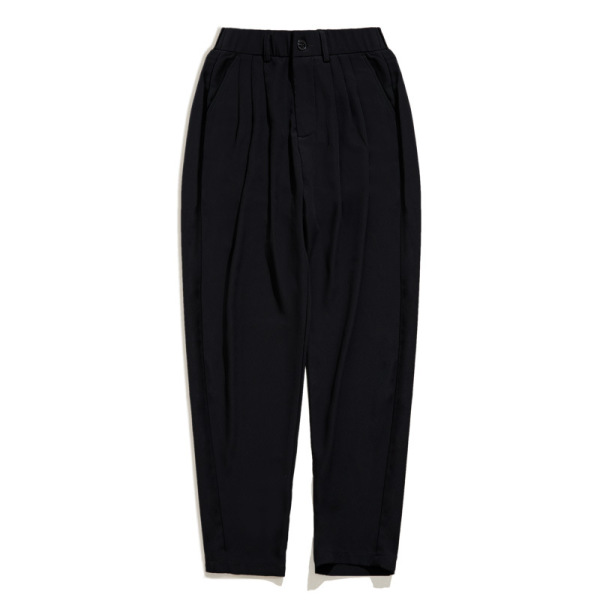 Sweatpants Draped Straight Trousers 138