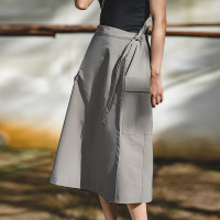 Retro Big Swing One-Piece Culottes 157