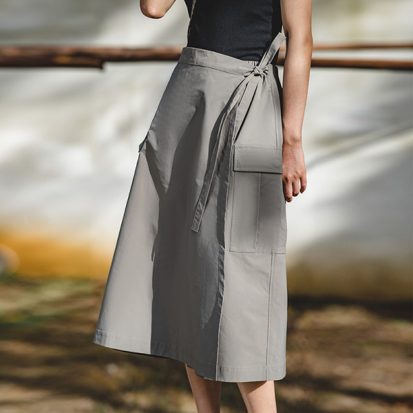 Retro Big Swing One-Piece Culottes 157