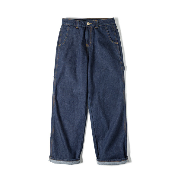 Vintage Mopping Wide-Leg Denim Jeans 147