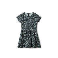 Waisted French Girls Small Floral Dress Short Skirt Pants 155