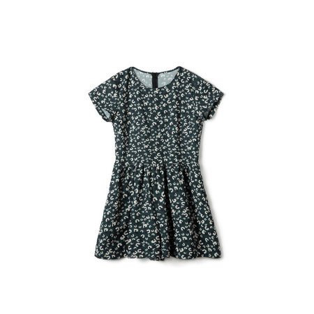Waisted French Girls Small Floral Dress Short Skirt Pants 155